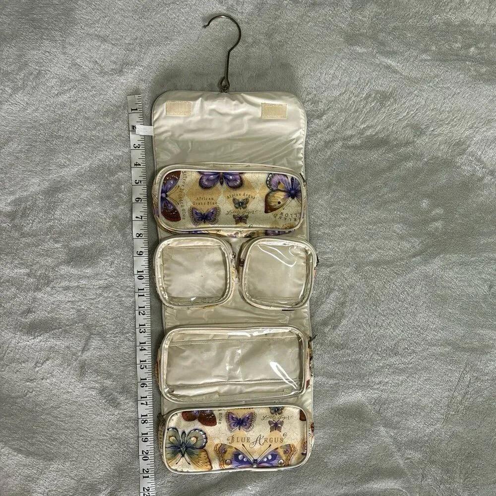 Make up bag storage tote cosmetic jewelry hanging travel hotel vacation toiletry